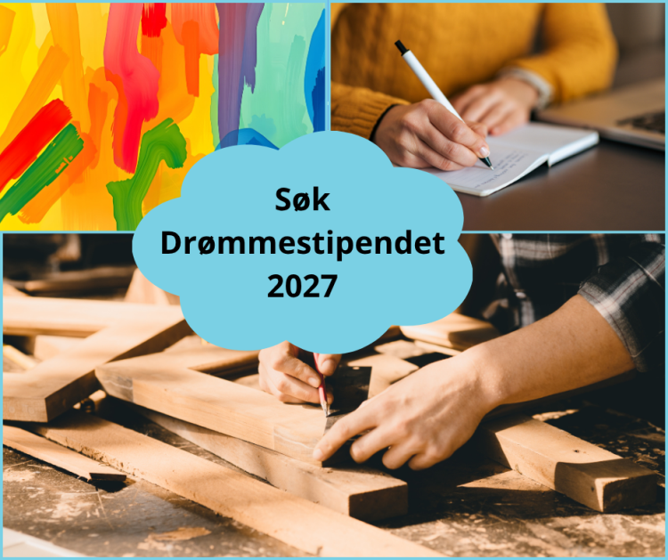 Lenke til artikkel: Nå kan du søke Drømmestipendet 2027